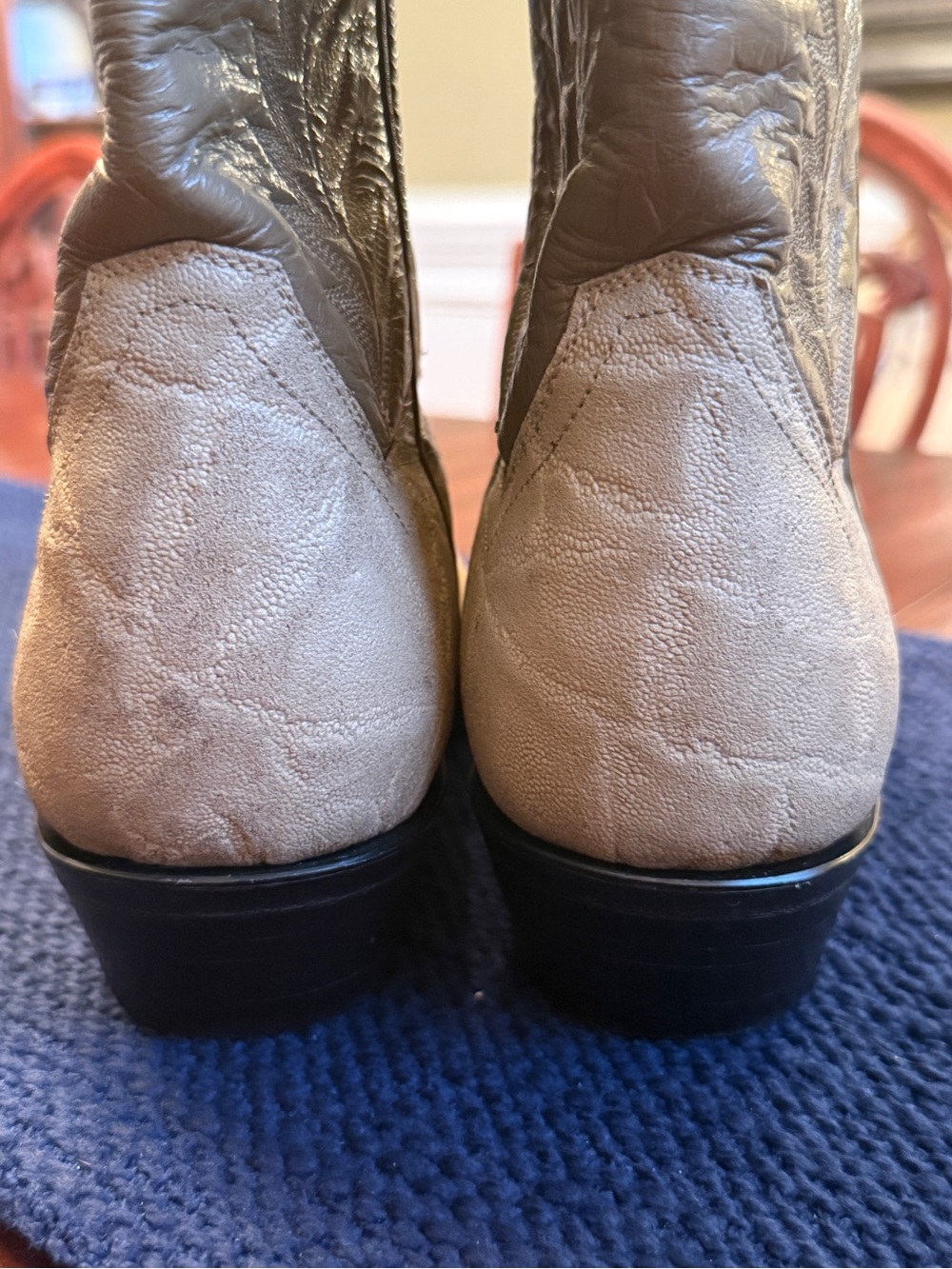 Vintage Panhandle Slim Elephant Cowboy Boots - men’s size 8.5D - Picture 4 of 14